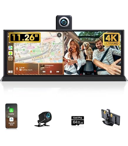 Amazon.com: 【Limited-Time】 11.26 inch Apple Carplay Screen for